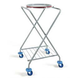 Carrello portasacchi immondizia h.105cm