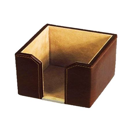 Cubo portafoglietti Munari sint. 9x9 marrone