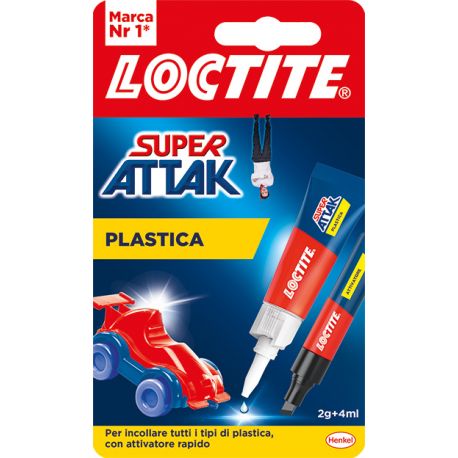 ADESIVO ISTANTANEO SUPER ATTAK PLASTICA