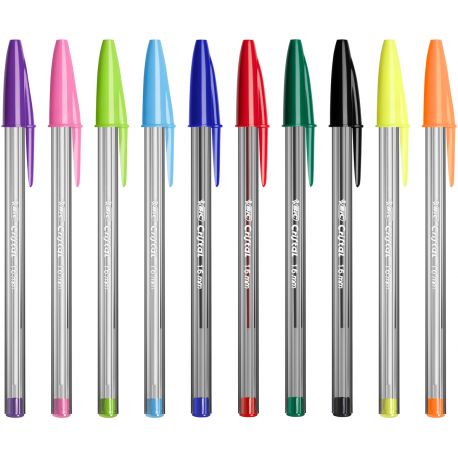 PENNA A SFERA CRISTAL MULTICOLOUR CF.20