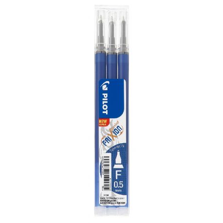 REFILL CANCELLABILE FRIXION POINT MM.0,5 CF.3 BLU