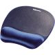 Mouse Pad c/ poggiapolsi in Memory Foam Blu