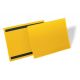 50 BUSTE IDENTIF. MAGNET. 297X210MM GIALLO DURABLE