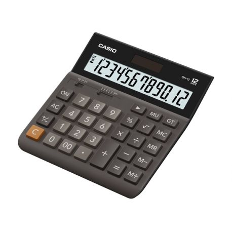 Calc. Casio DH-12BK 12c. da tavolo no imposte