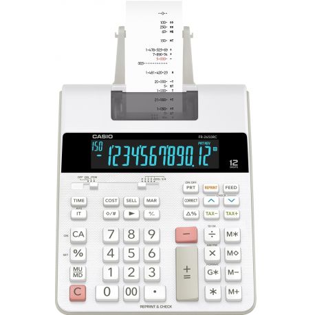 Calc. Casio scrivente FR-2650RC