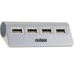 Hub 4 Porte Usb 2.0 Alluminio