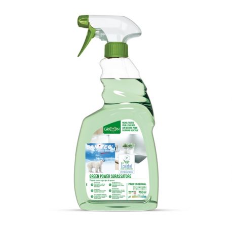 Detergente sgrassatore Green Power 750ml Sanitec Ecolabel