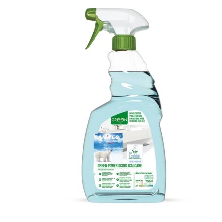 Detergente Green Power scioglicalcare 750ml Sanitec Ecolabel