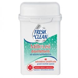 CF.40 SALVIETTE DISINFETTANTI ANTIBATT. FRESHCLEAN