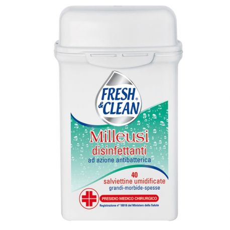 CF.40 SALVIETTE DISINFETTANTI ANTIBATT. FRESHCLEAN