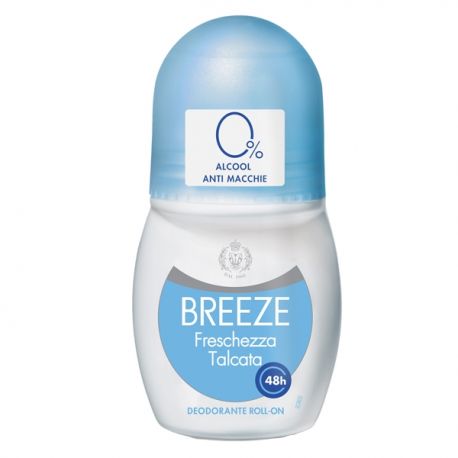 ROLL ON DEODORANTE FRESCHEZZA TALCATA BREEZE 50ML