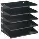 PORTADOCUMENTI SORTER RACK 3 SCOMPARTI NERO DURABL