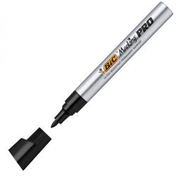 SC. 12 MARCATORI NERO PUNTA TONDA MARKING PRO BIC