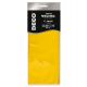 BUSTA 5 FG. VELINA 20GR 50X76CM GIALLO DECO