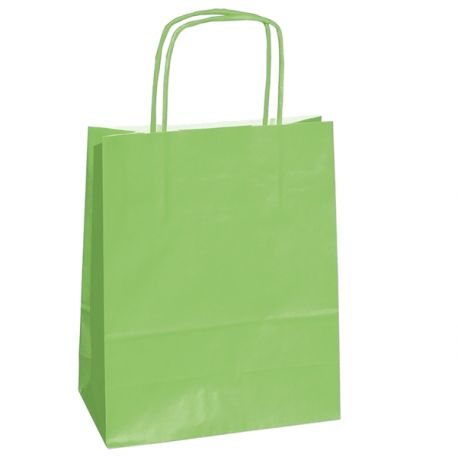 25 SHOPPERS CARTA KRAFT 14X9X20CM TWISTED V.MELA