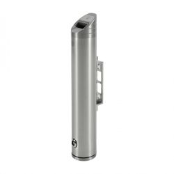 PORTACENERE INOX DA MURO H 48CM