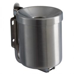 POSACENERE MURALE NIDO 0,5LT INOX SATINATO