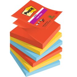 Post-it Super Sticky 76x 76 Playful Z-Notes