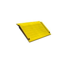 RAMPA DI ACCESSO 75X125,6X7,5CM GIALLO