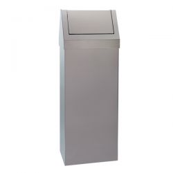 Gettacarte Storico 50lt acciaio Inox/Inox basculante