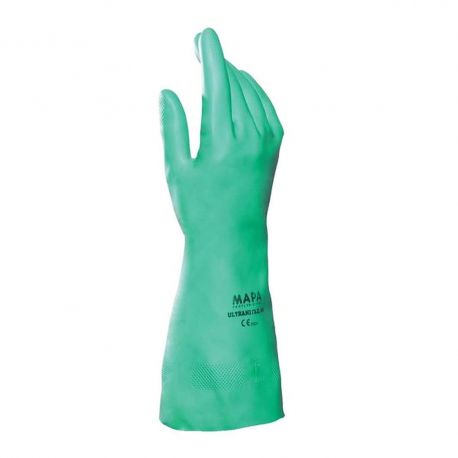 GUANTI ULTRANITRIL 492 IN NITRILE VERDE TG.9