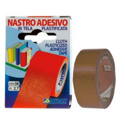 Nastro telato 19x2,7 marrone