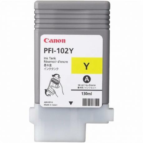 Refill Canon PFI-102 giallo IPF500/600