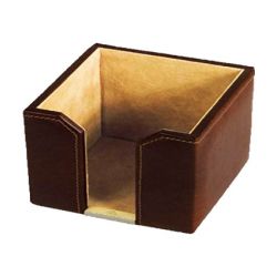 Cubo portafoglietti Munari sint. 9x9 marrone