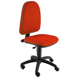 Sedia ergonomica Team rossa schienale alto