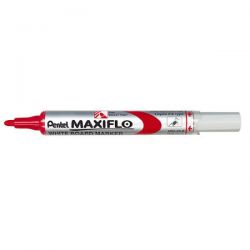 Marker lavagna Maxiflo Pentel rosso