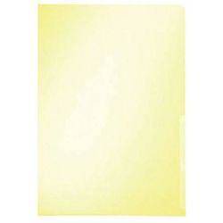 Cartelline PVC "L" 22x30 cf.25pz gialle 55431