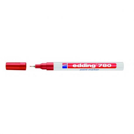 Marker Edding 780 vernice rosso