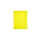 Cartella ppl NEON Favorit 3 lembi + elastico 24x33 giallo