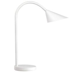 Lampada da tavolo a led Unilux Sol bianca