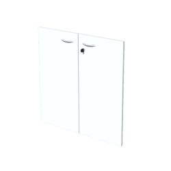 Ante basse ARCHIVE 2pz 76x82h bianco