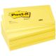 Post-it 3M 655 76x127 giallo