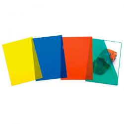 Buste in plastica "L" 23X32 cf.50pz verde