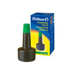 Inchiostro PELIKAN timbri gomma 28ml VERDE