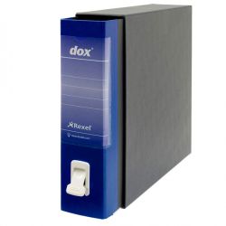 Registratore Dox 1 261 commerciale dorso cm 8 blu