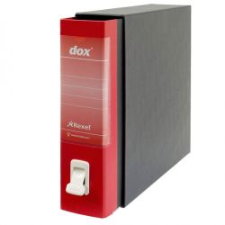 Registratore Dox 1 261 commerciale dorso cm 8 rosso