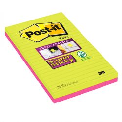 Cf.2 Post-it 3M 584-5 Super Sticky 90fg ultracol