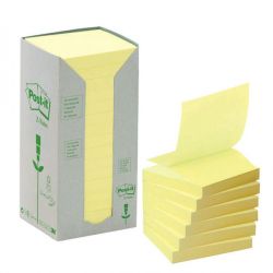 Post-it Green 654 Z-Notes giallo ric.