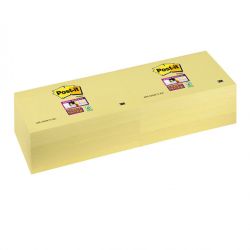 Post-it Super Sticky 655 76x127 giallo