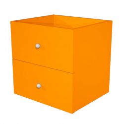 Cassetti per SQUARE 2pz arancio