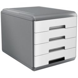 Cassettiera 4 cassetti MYDESK Arda bianco