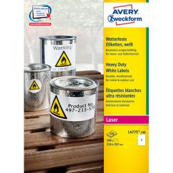 Etichette Avery ppl L4775 210x297 100fg