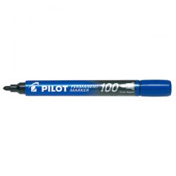 Marcatore Pilot 100 punta tonda blu