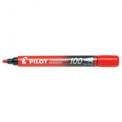 Marcatore Pilot 100 punta tonda rosso