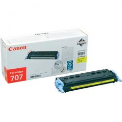 Toner Canon 707Y LBP-5000 giallo