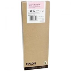 Cartuccia Epson T606C00 magenta chiaro 220ml